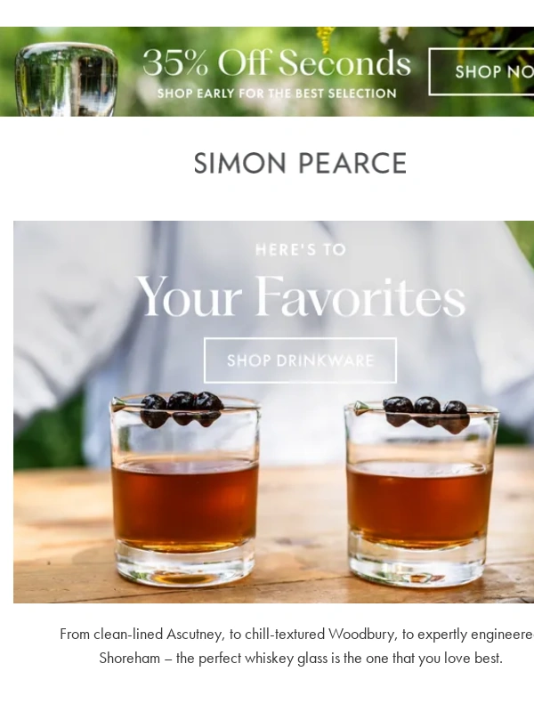 Simon Pearce - Find the ? you love best