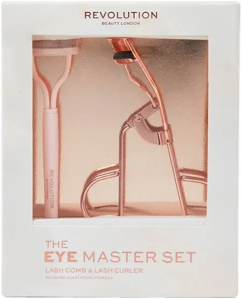 Makeup Revolution Eye Master Lash Curler and Comb Set