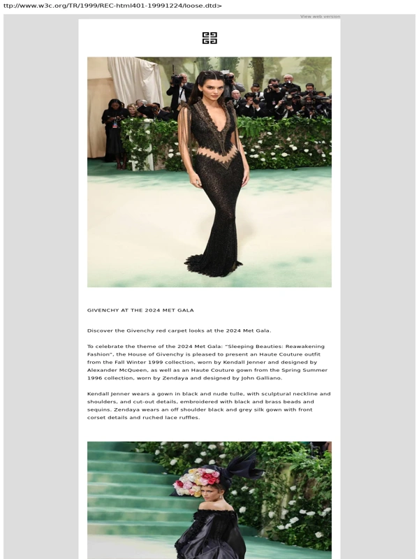 Givenchy - Givenchy at the 2024 Met Gala
