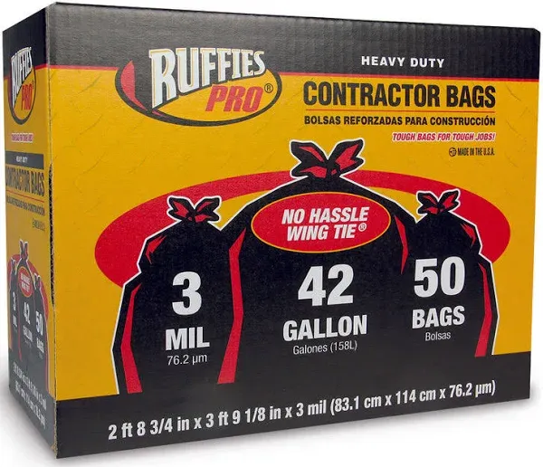 Berry Plastics Heavy Duty Contractor Bags