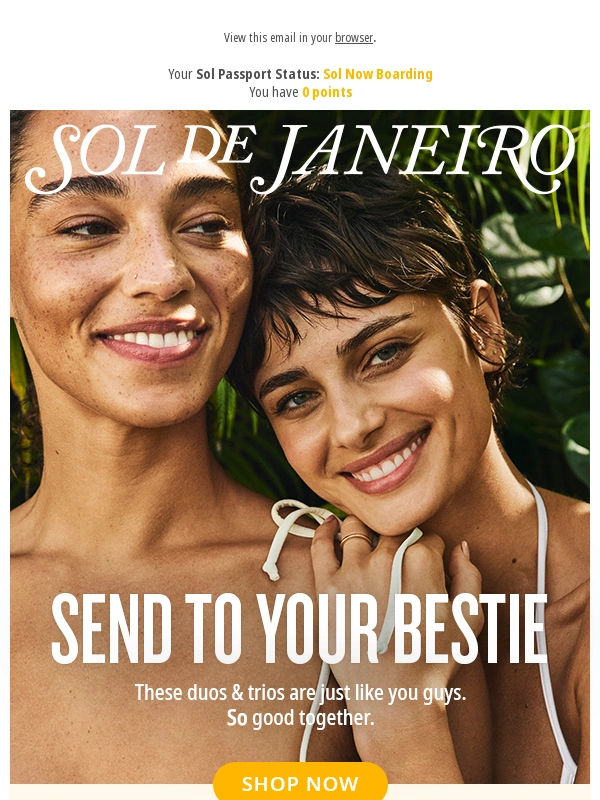 Sol de Janeiro - It's National Best Friends Day ?‍?