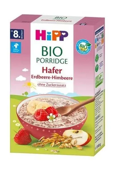 HiPP Organic Oats Strawberry-Raspberry Porridge
