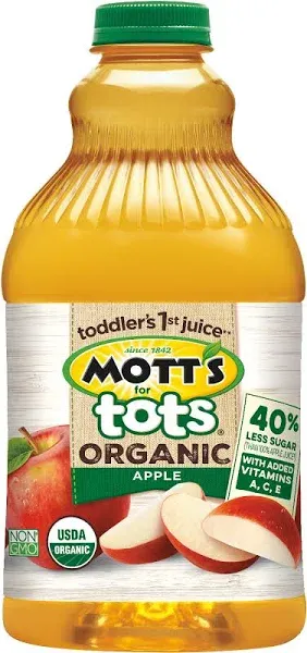 Mott's for Tots Organic Apple Juice