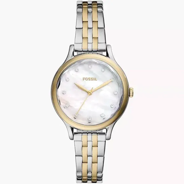 Fossil Women's Laney Two-Tone Stainless Steel Watch