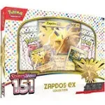 Pokemon Scarlet & Violet 151 Zapdos EX Collection