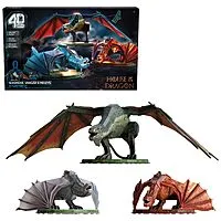 3-Pack 4D Build House of the Dragon 3D Model Kit 350 Pieces