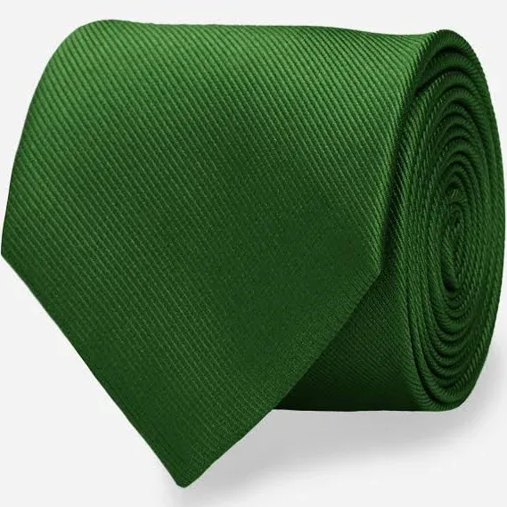 Men's Tie Bar Grosgrain Solid Tie