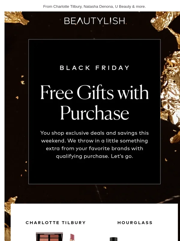 Beautylish - Did someone say free gifts? ?