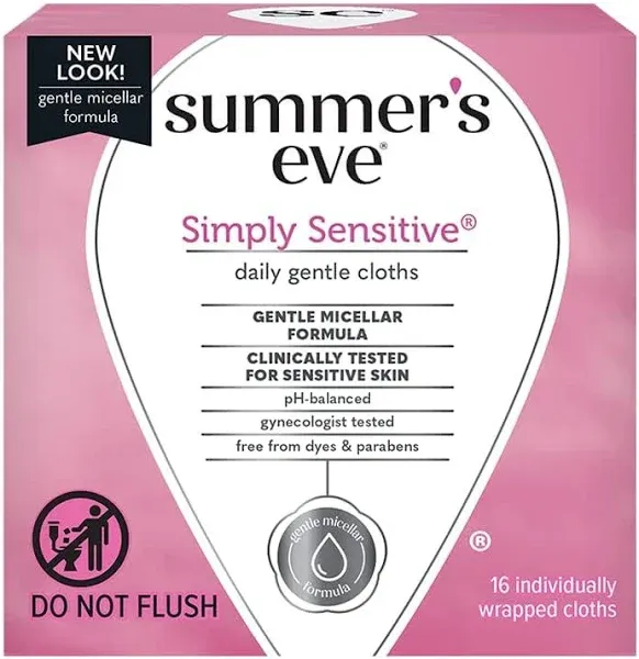 Summer's Eve Blissful Escape Daily Refreshing Feminine Wipes