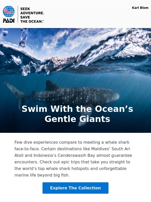 PADI - Blancpain and PADI Empower Divers to Protect the Ocean