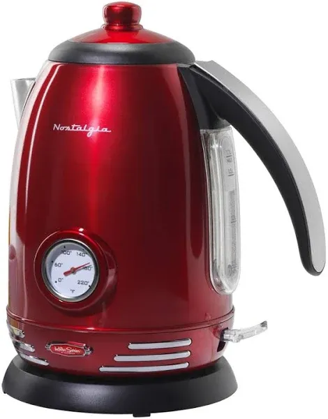 Nostalgia Retro Electric Water Kettle Wk17rr
