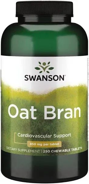 Swanson Premium Oat Bran Supplement