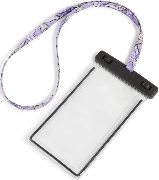 Vera Bradley Waterproof Phone Pouch with Lanyard