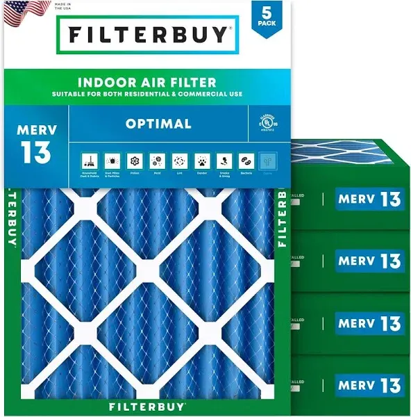 Filterbuy Air Filter Merv 13
