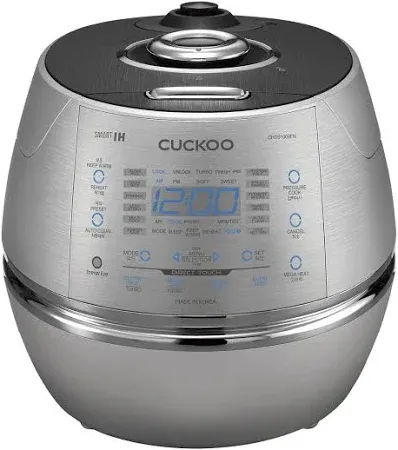 Cuckoo CRP-CHSS1009FN 10-Cup Pressure Rice Cooker (Silver)