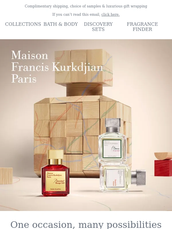 Maison Francis Kurkdjian - The perfect Father's Day gift