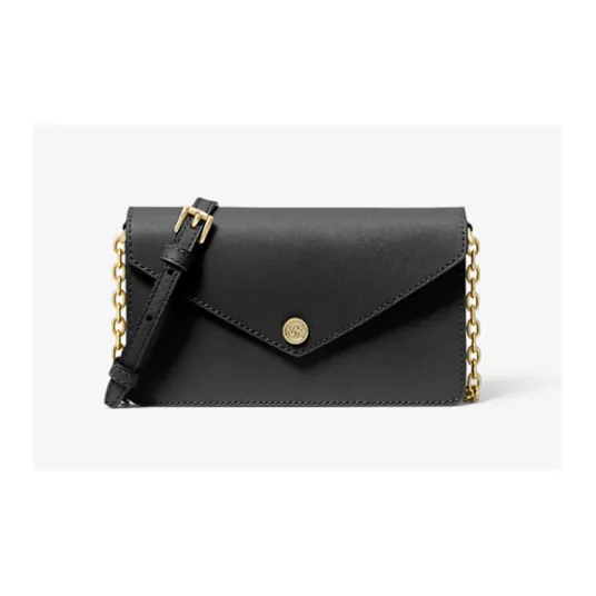 Michael Kors small Saffiano Leather Envelope crossbody bag