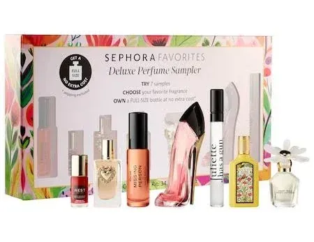 Mini Deluxe Perfume Sampler Set with Redeemable Voucher