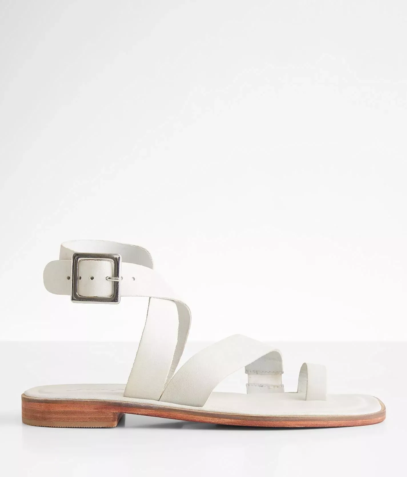 Free People Romeo Leather Wrap Sandal  - female - Size: 7