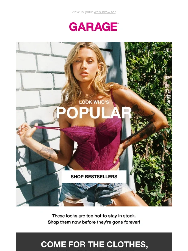 Garage - TOO POPULAR? Bestsellers you need in your life rn