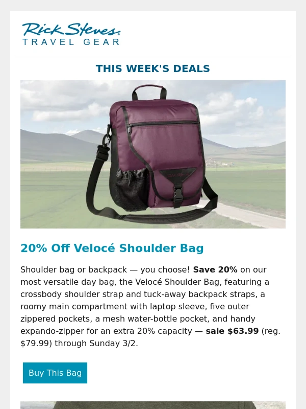 Rick Steves - Deal Alert: Feb 24 - Mar 2