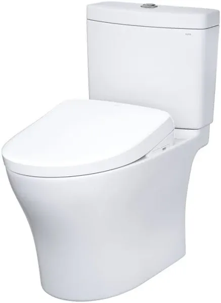 TOTO Aquia IV Two-Piece Elongated Dual Flush Toilet