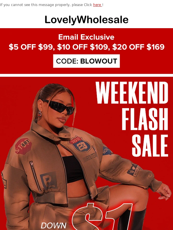 LovelyWholesale - $1 Chic set?plus your exclusive gift!
