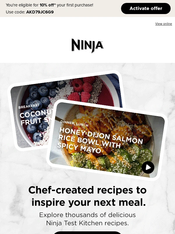 Ninja - Recipes from our kitchen to yours. ?‍?