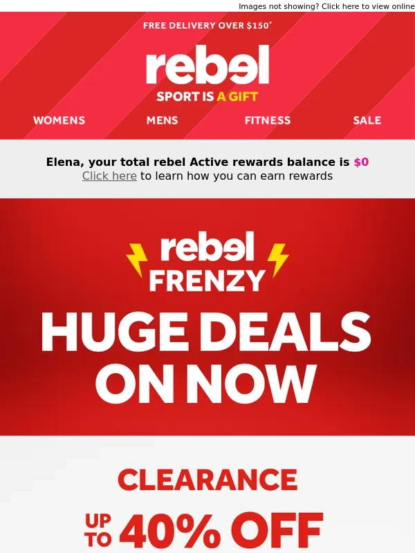 Rebel Sport - Shop our frenzy offers