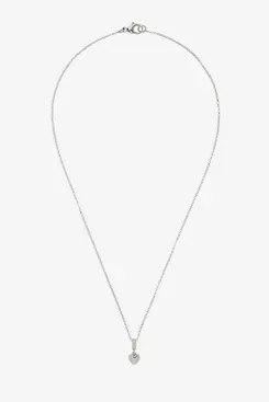 Tom Wood Kids Silver Heart Necklace
