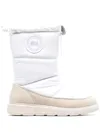 Cypress Fold-down Puffer Boots In White