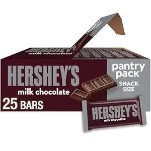 Hershey's 25-Pack Milk Chocolate Candy Bars