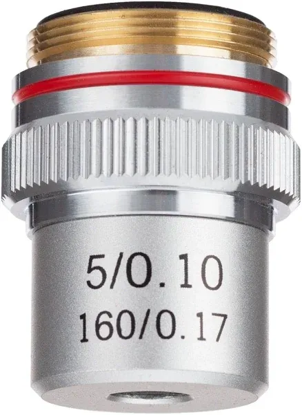 AmScope Microscope Objective 5X