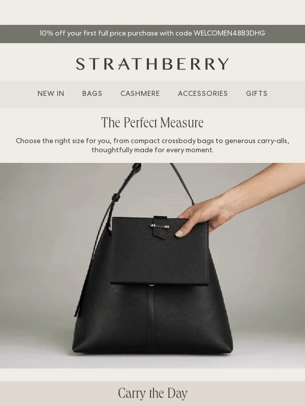 Strathberry - The Perfect Measure: Find Your Size