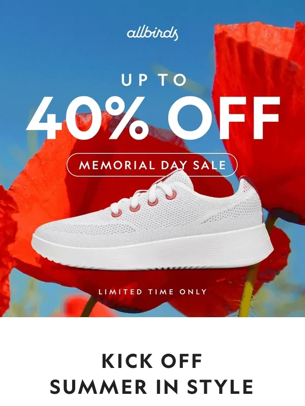 Allbirds - Omg! Up To 40% Off Wildly Comfy Shoes ?