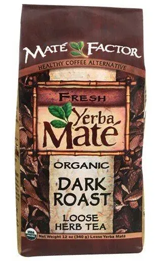 Mate Factor Organic Dark Roast Yerba Mate Loose Tea
