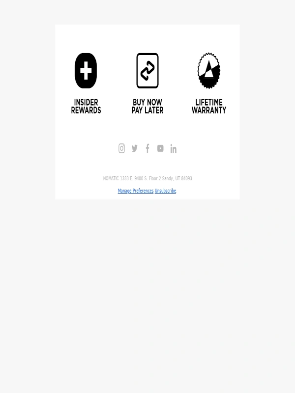 Nomatic - ? LOST & FOUND SALE - UP TO 70% OFF ?
