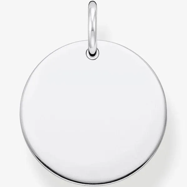 Thomas Sabo Women's Sterling Silver Pendant Disc
