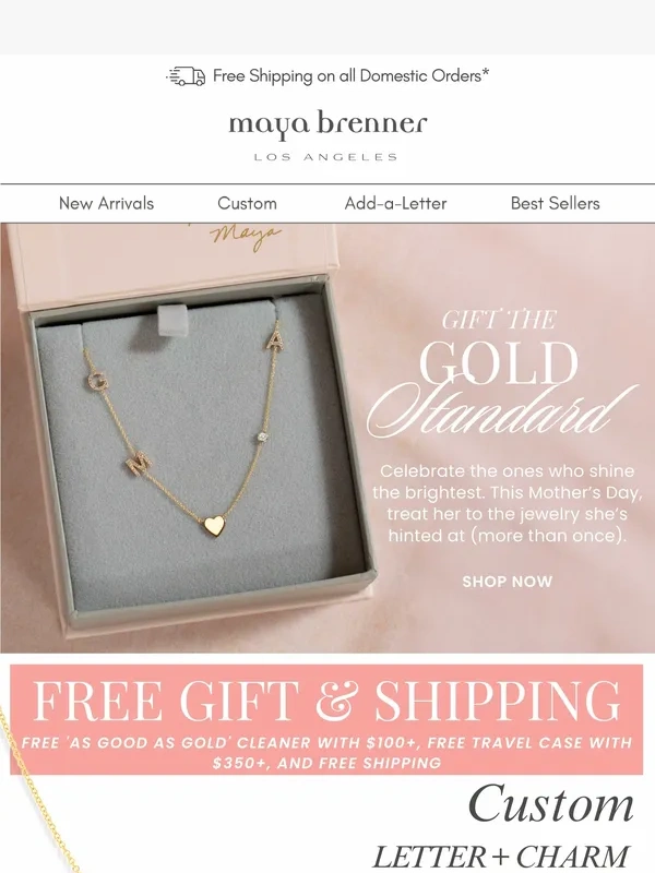 Maya Brenner - Time’s almost up for custom Mother’s Day gifts