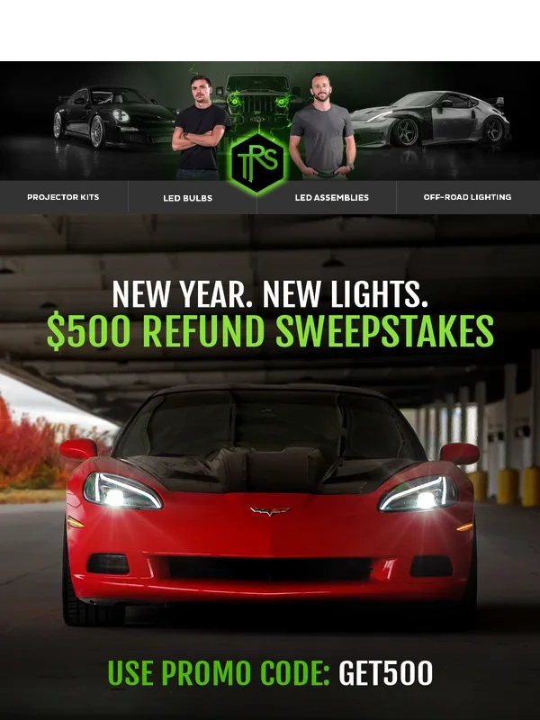 The Retrofit Source - Think you’re lucky? Prove it. $500 refund up for grabs!