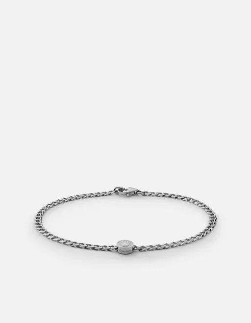 Miansai Men's Sterling Silver Empire Chain Bracelet