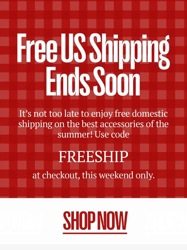 Thread Wallets - Free Shipping is Almost Gone ⌛