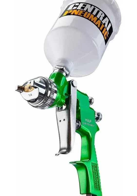 Central Pneumatic 20 oz. HVLP Gravity Feed Spray Gun 56982