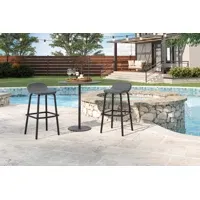 2-Pack Suncast Outdoor Bar Stool Set