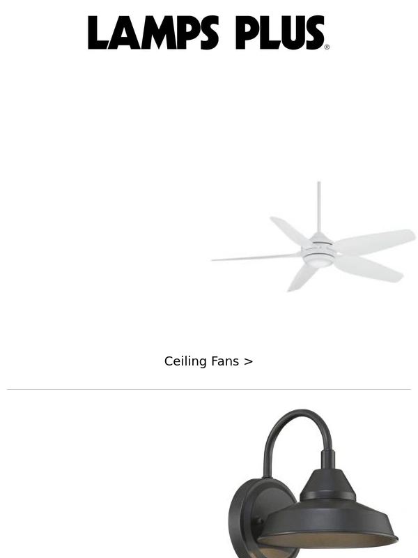 Lamps Plus - Celebrate Memorial Day with Up to 70% Off