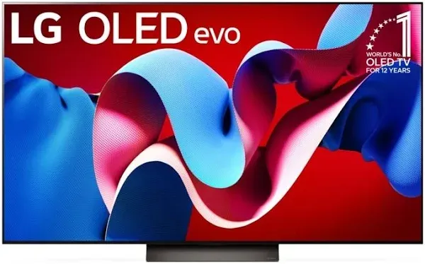 LG Class C4 Series OLED evo 4K HDR Smart TV