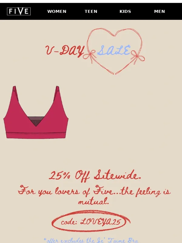 Five Dancewear - FINAL DAY TO SAVE 25% OFF ?