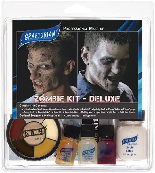 Graftobian Deluxe Zombie Makeup Kit