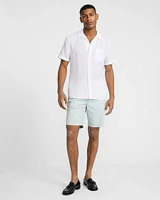 Express Men's 8" Comfort Waist Hyper Stretch Chino Shorts