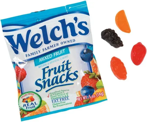 Fun Express Welch's Fruit Snacks Mixed Fruit Packs